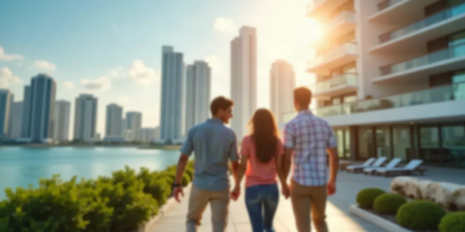 Pasaporte con visa y llaves de casa sobre contrato de compra en Miami, guía 2026