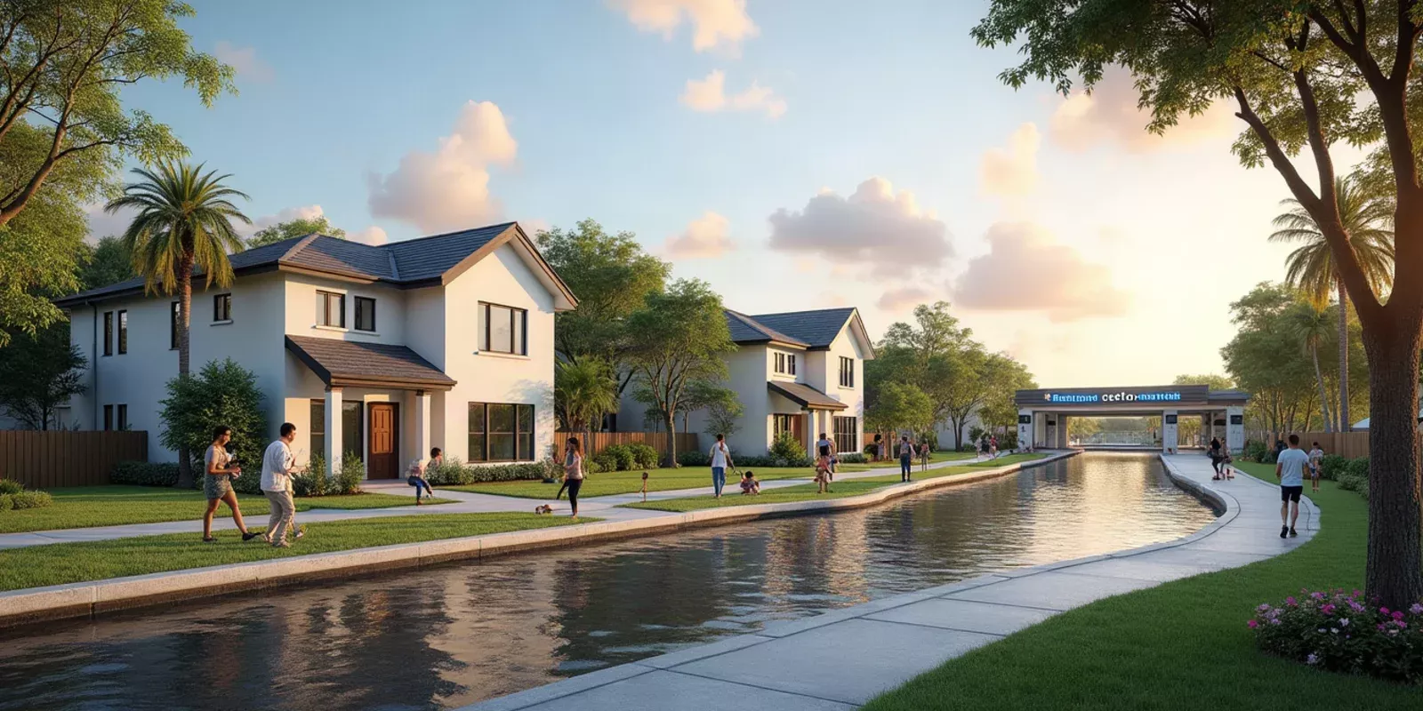 Vista de Kendall Florida con subdivisiones residenciales, palmeras y el centro comercial Dadeland en día soleado, guía 2026